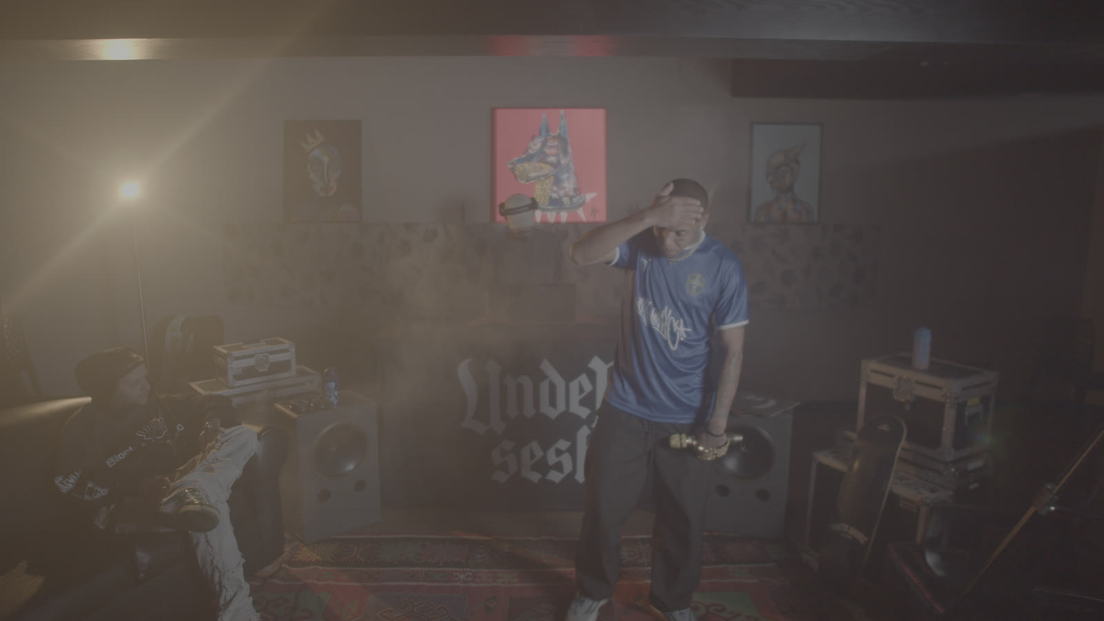 Frame do clipe sem tratamento de cor