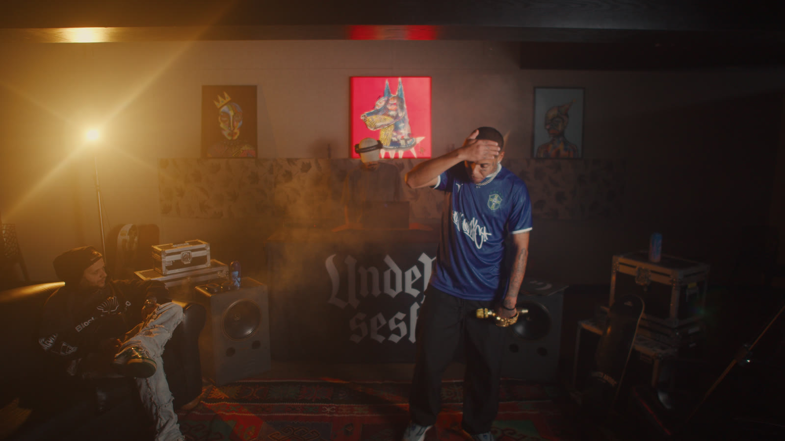 O mesmo frame com color grading